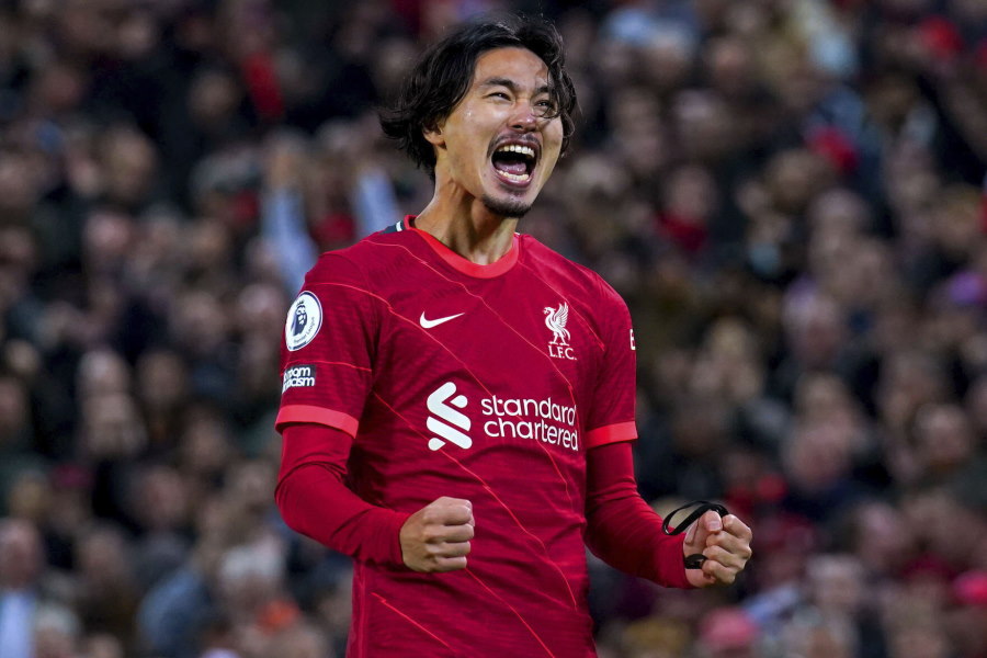 リバプールの日本代表MF南野拓実【写真：AP】