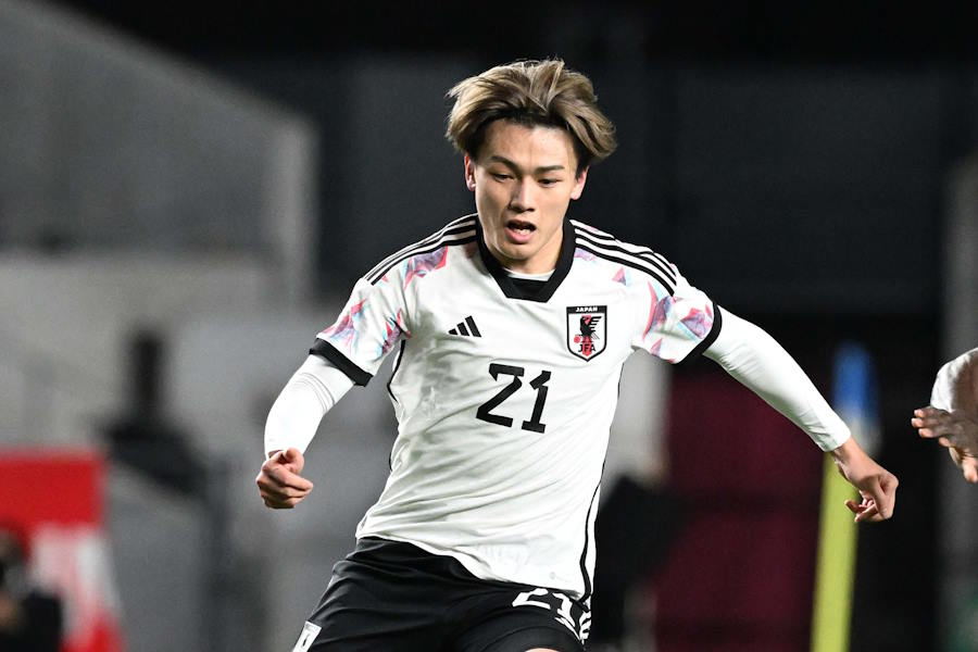 追加点を奪った上田綺世【写真:徳原隆元】