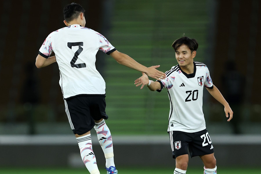 トリックFKの舞台裏を明かした【写真：Getty Images】