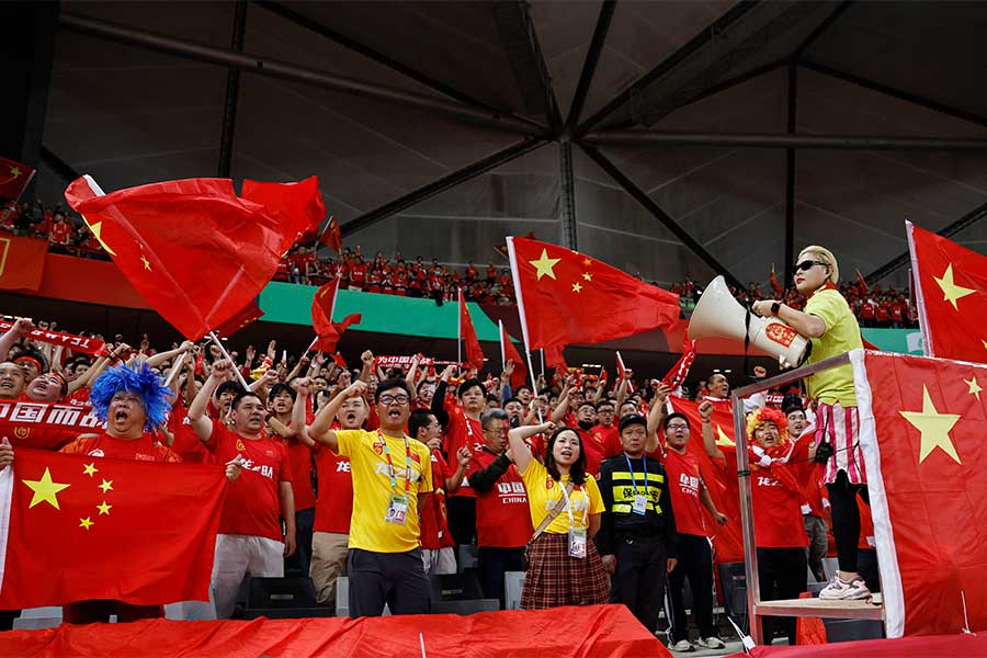 中国サポーターの行為を韓国非難(写真はイメージです)【写真:ロイター】