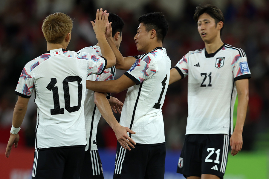 日本代表がシリア戦でも5ゴールで快勝【写真:Getty Images】