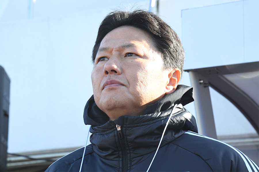 U-22日本代表を率いる大岩剛監督【写真：徳原隆元】