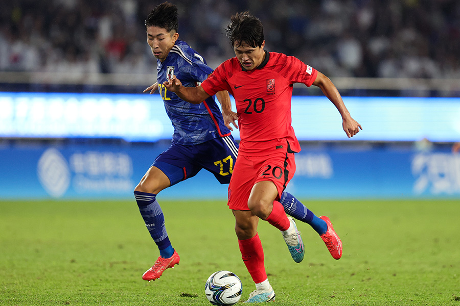 アジア大会でも日本と韓国は対戦した【写真： Getty Images】