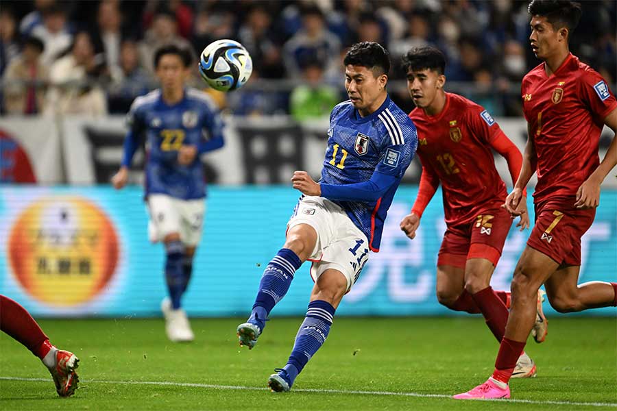 細谷真大らをはじめ戦力の育成・発掘も際立った2023年の森保ジャパン【写真：徳原隆元】