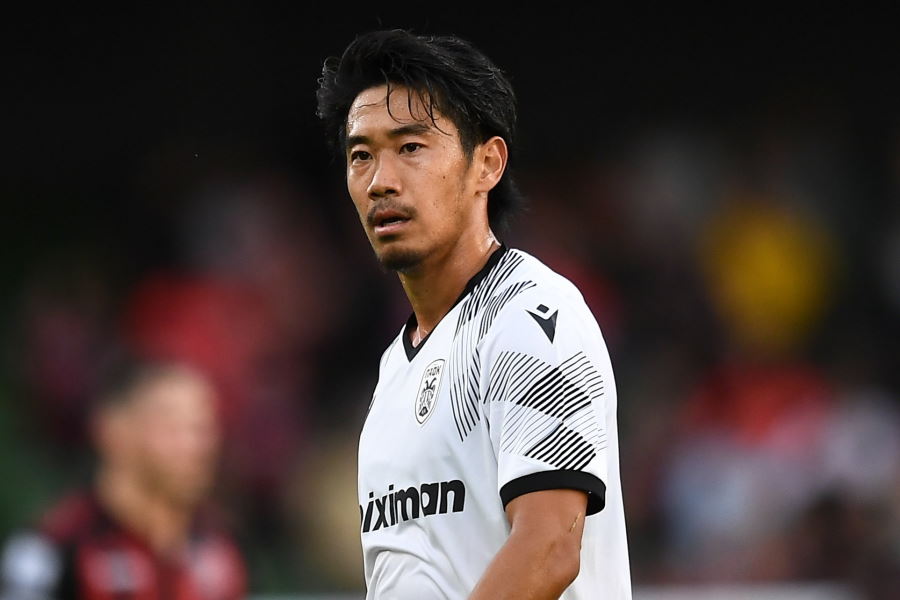 PAOK退団となったMF香川真司【写真：Getty Images】