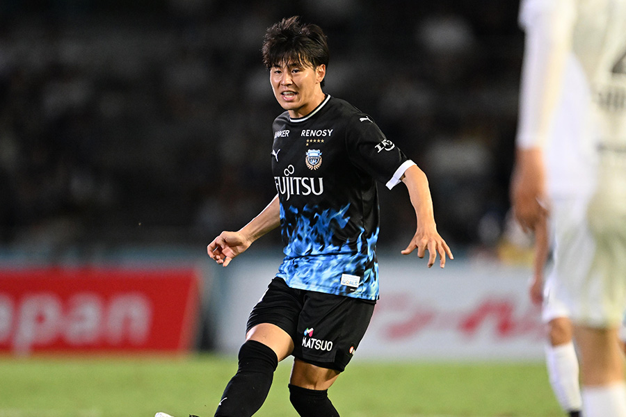 川崎の脇坂泰斗【写真:徳原隆元】