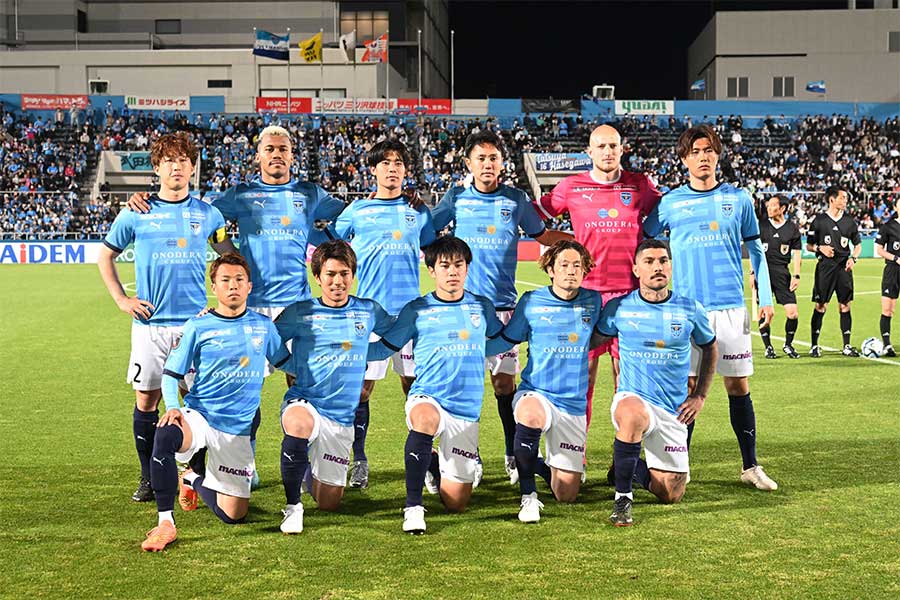横浜FCのJ2降格が決定【写真：徳原隆元】