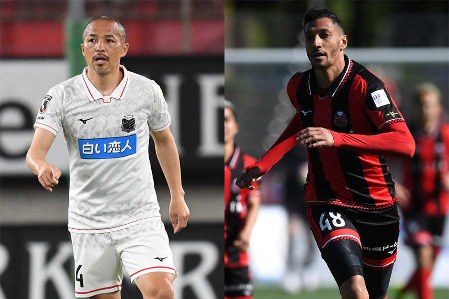 札幌で共闘した小野伸二とジェイ【写真：Getty Images】