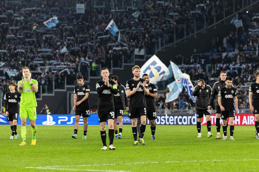 CL敗退決定のセルティック【写真:Getty Images】