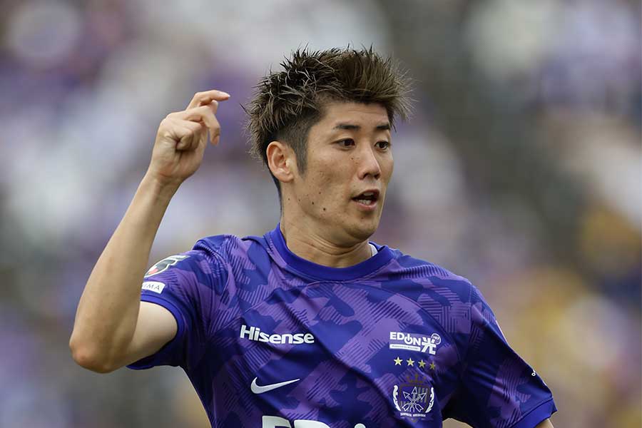 広島の荒木隼人【写真:Getty Images】