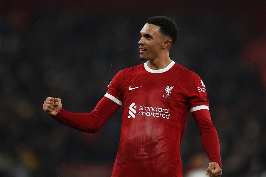 アレクサンダー=アーノルドの決勝ゴールで熱狂したリバプール本拠地の雰囲気が話題に【写真:ロイター】