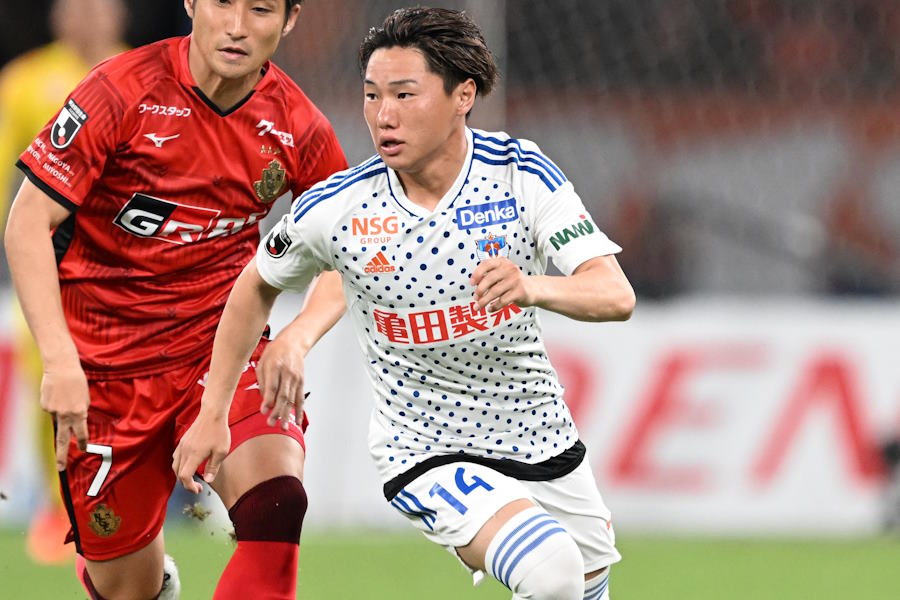 新潟の三戸舜介【写真：徳原隆元】