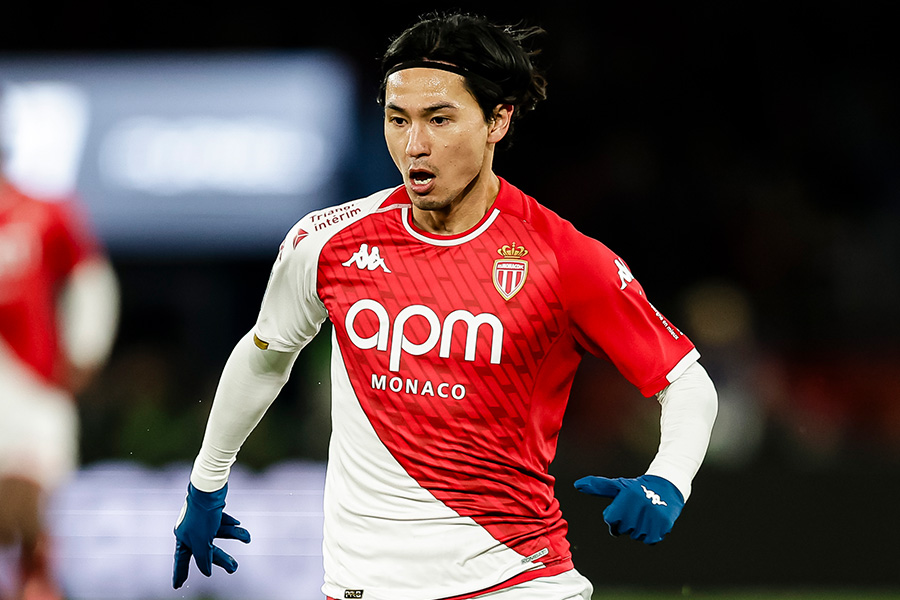 モナコで好調の南野拓実【写真：Getty Images】