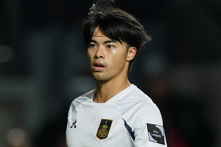 ロイヤル・ユニオン・サン=ジロワーズの日本代表MF三笘薫【写真:Getty Images】