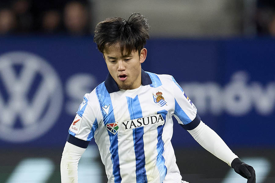 ソシエダの久保建英【写真:Getty Images】