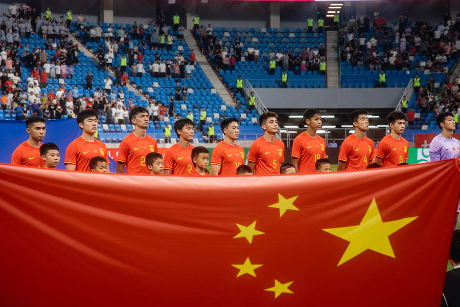 U-23中国代表【写真：Getty Images】
