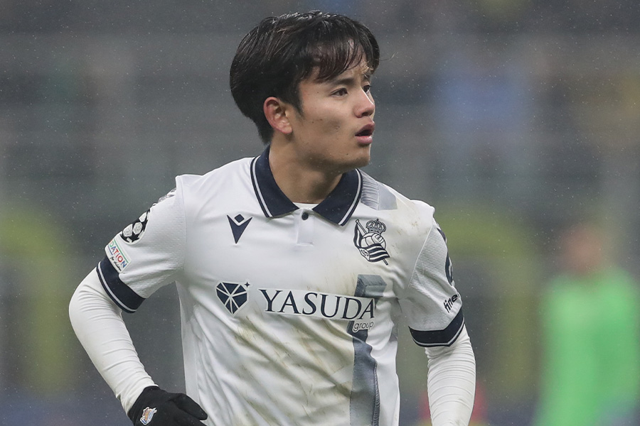 レアル・ソシエダでプレーする久保建英【写真：Getty Images】