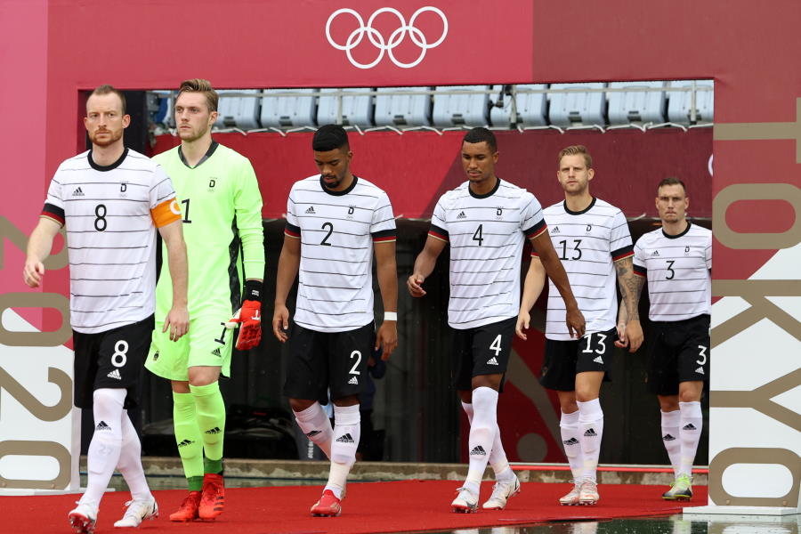 東京五輪のサッカー男子・ドイツ代表【写真：Getty Images】
