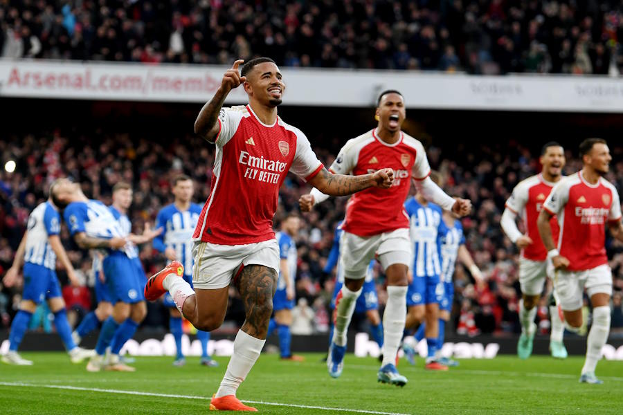 アーセナルが2-0で勝利【写真：Getty Images】