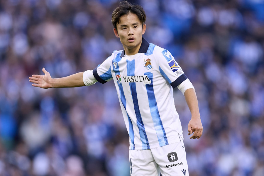 レアル・ソシエダの久保建英【写真：Getty Images】