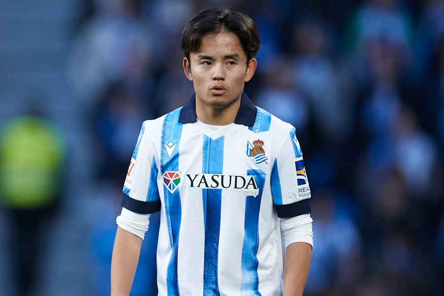 レアル・ソシエダの久保建英【写真：Getty Images】