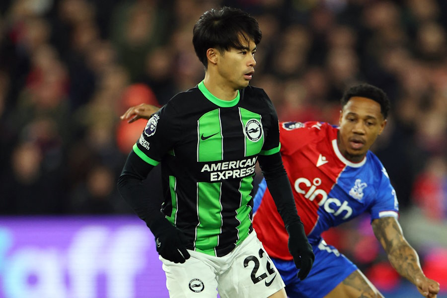 ブライトンの三笘薫【写真:ロイター】