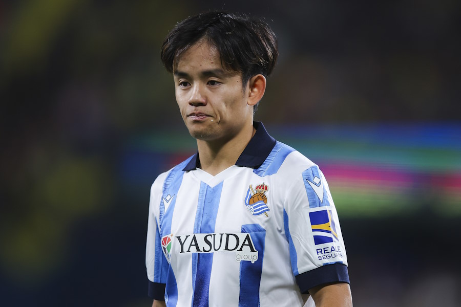 ソシエダでプレーする久保建英【写真：Getty Images】