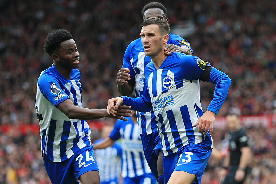 ユナイテッド戦で披露したパスワークからの一撃に注目【写真：Getty Images】