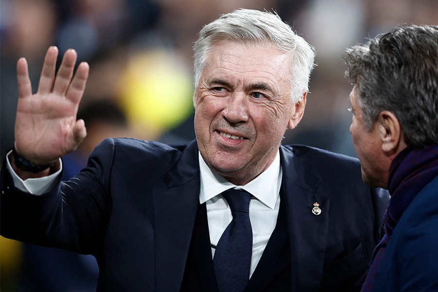 カルロ・アンチェロッティ監督が契約を延長【写真：ロイター】