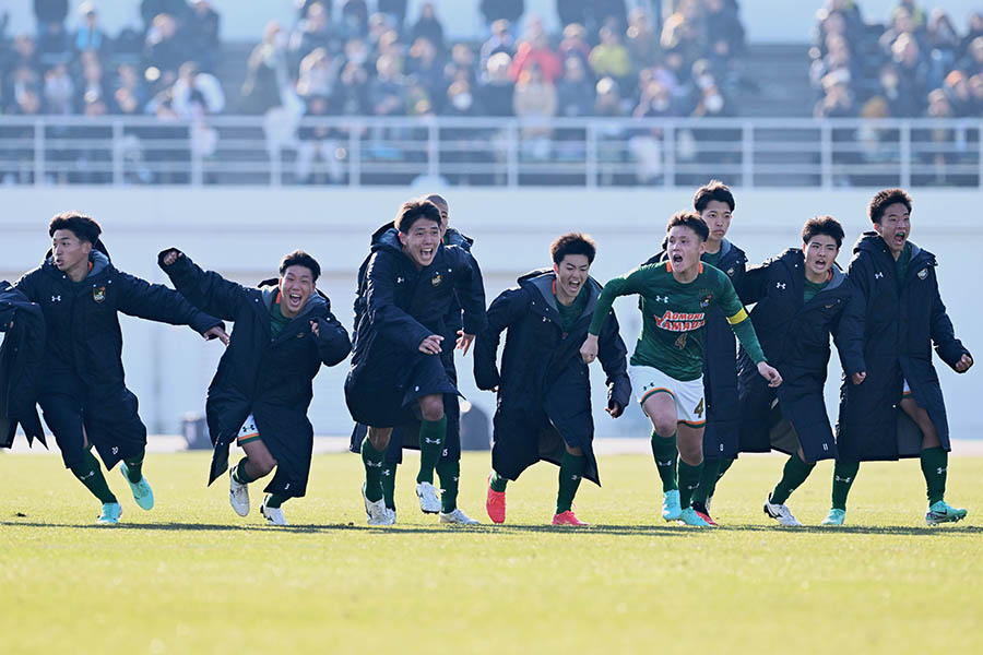 青森山田が3回戦へ【写真：徳原隆元】