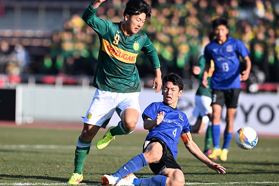 広島国際学院×静岡学園は接戦に【写真：徳原隆元】