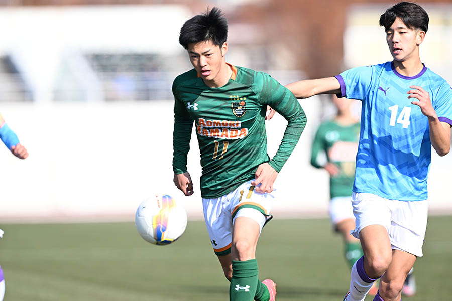 青森山田が3回戦へ【写真：徳原隆元】