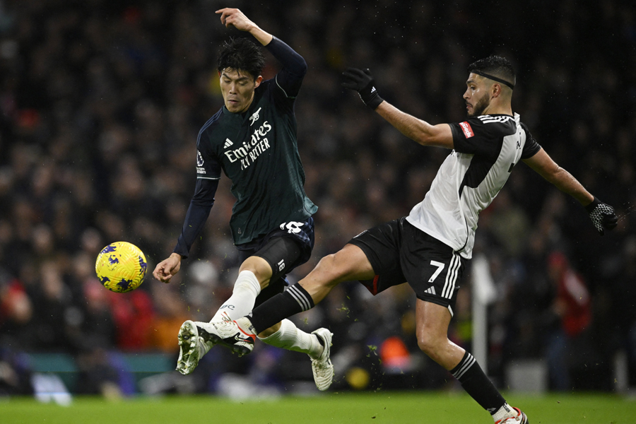 アーセナル冨安健洋【写真:ロイター】