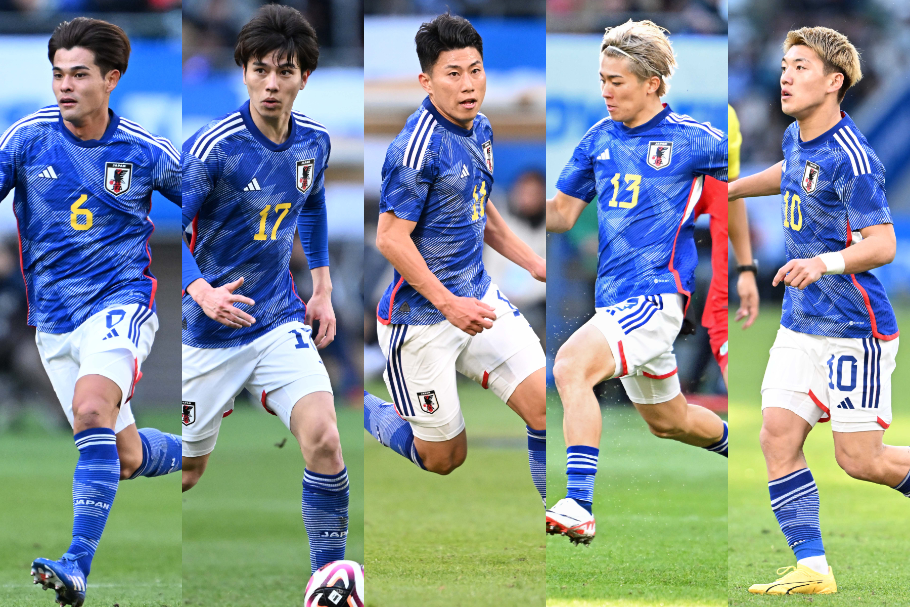 タイ代表戦に出場した17選手を査定【写真:徳原隆元】