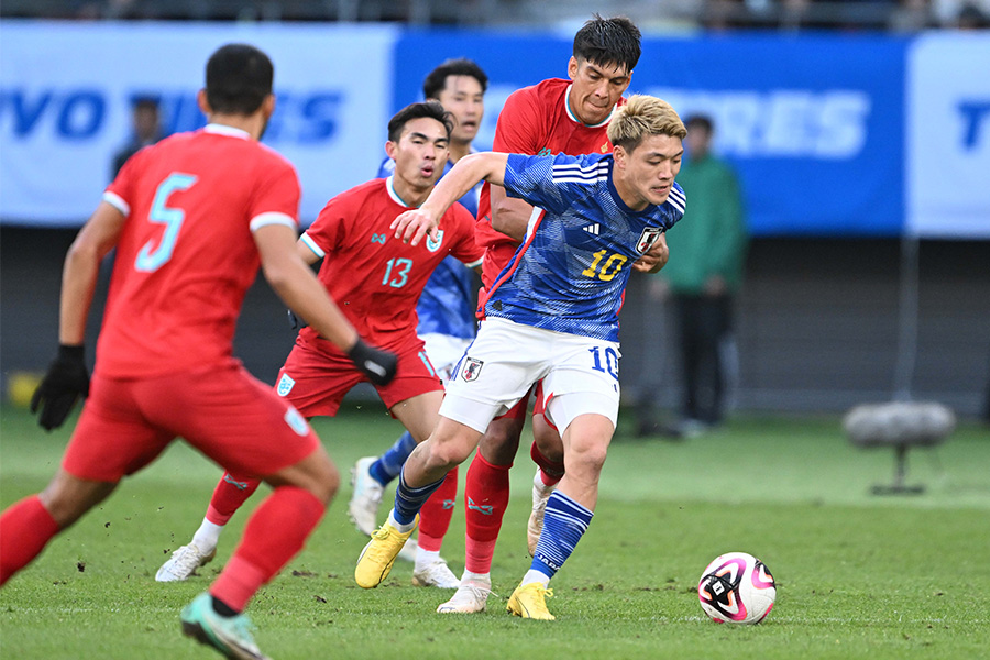 前半こそスコアレスも、後半に5失点【写真：徳原隆元】