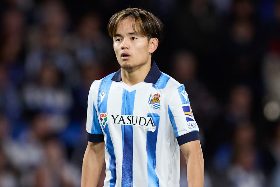 ソシエダでプレーする久保建英【写真:Getty Images】