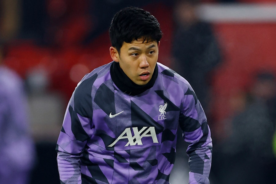 リバプールで活躍する遠藤航【写真：ロイター】