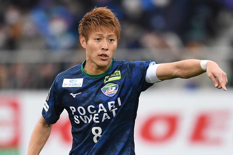 徳島でプレーをする柿谷曜一朗【写真：Getty Images】