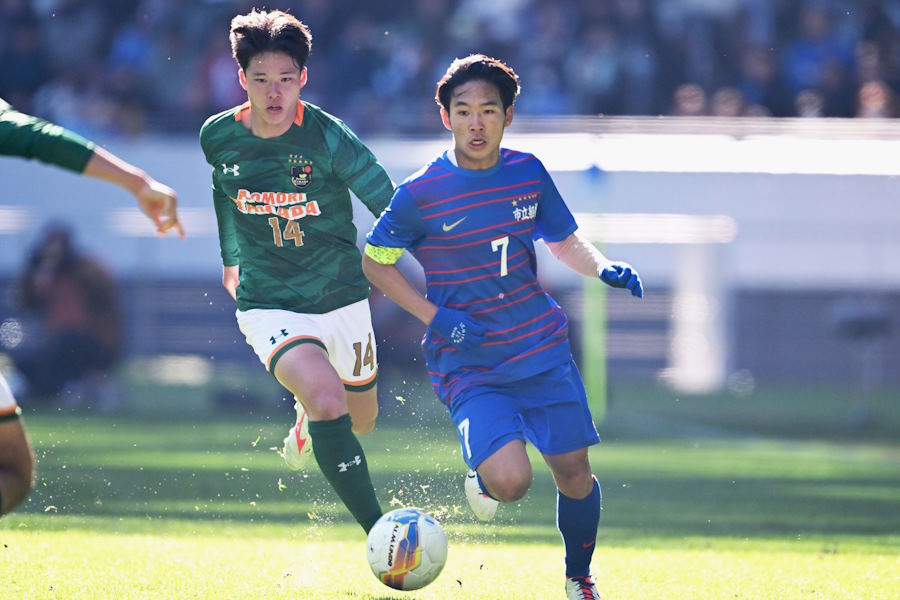 市立船橋の同点弾に反響【写真：徳原隆元】