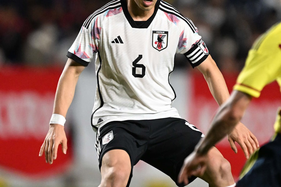 日本代表の新アウェーユニフォームが流出?【写真:徳原隆元】