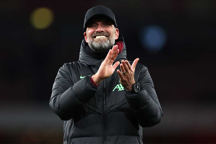 リバプールを率いるユルゲン・クロップ監督【写真：Getty Images】