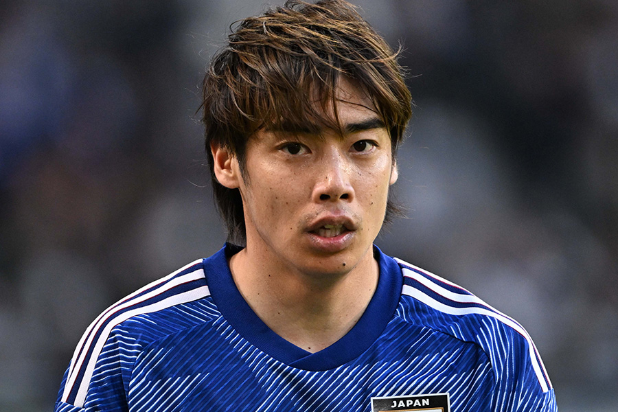 アジアカップに挑む伊東純也【写真：徳原隆元】