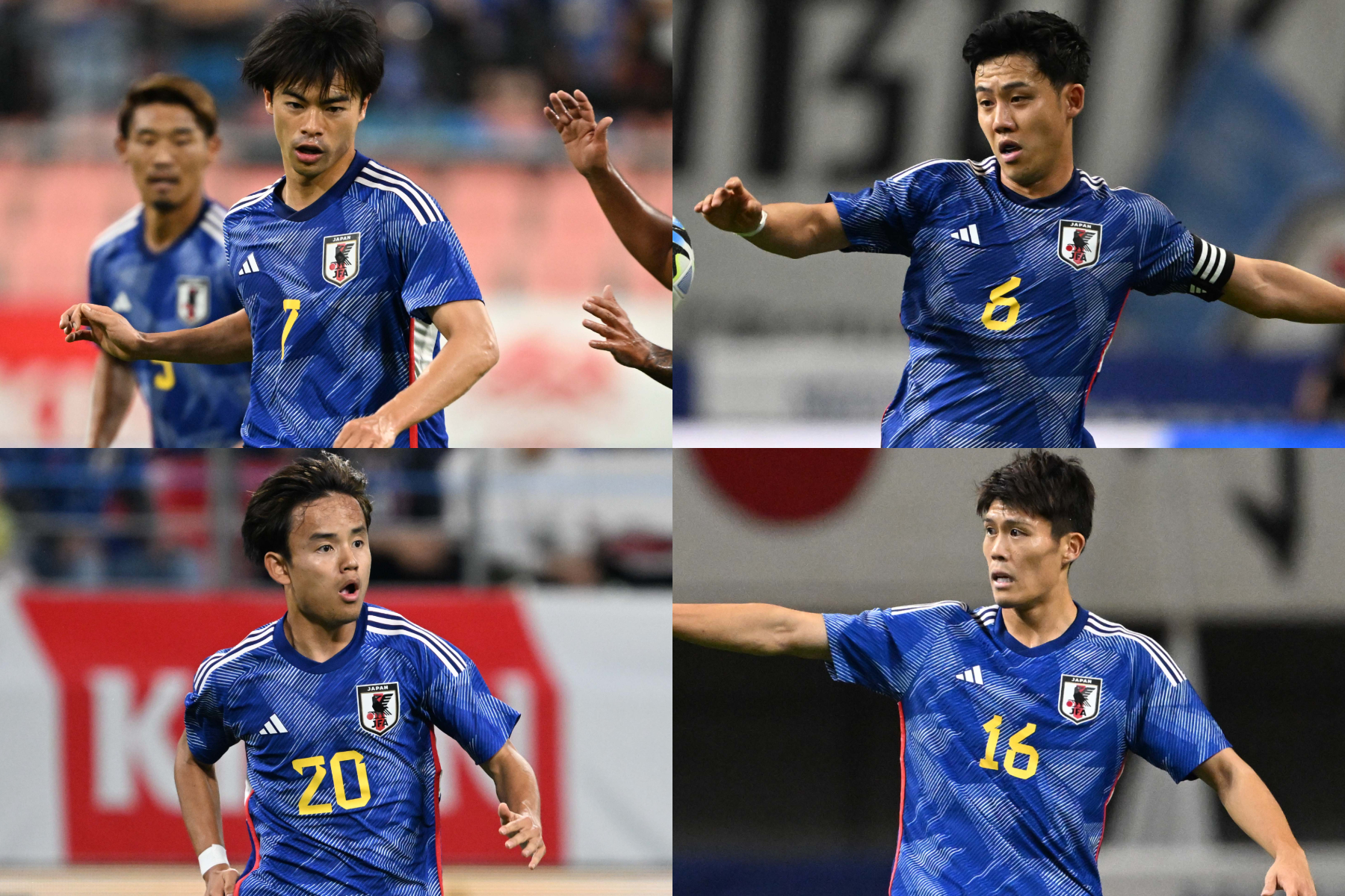 日本代表から4選手がピックアップ【写真：徳原隆元】
