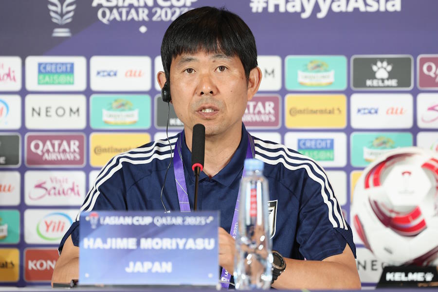 日本代表を率いる森保監督【写真:Getty Images】