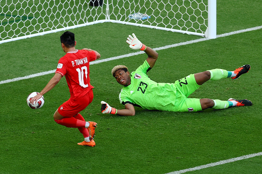 ベトナム代表が一時逆転の2ゴール【写真:ロイター】