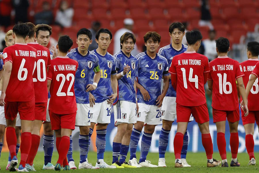 日本はベトナムと対戦【写真：ロイター】