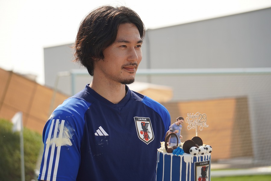 29歳の誕生日を迎えた南野拓実【写真：FOOTBALL ZONE編集部】