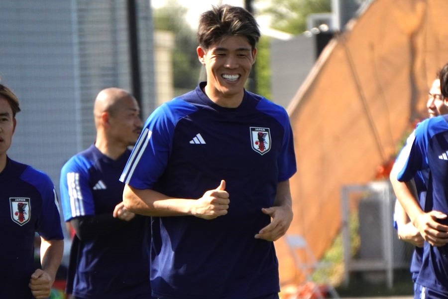 日本代表の冨安健洋【写真:FOOTBALL ZONE編集部】