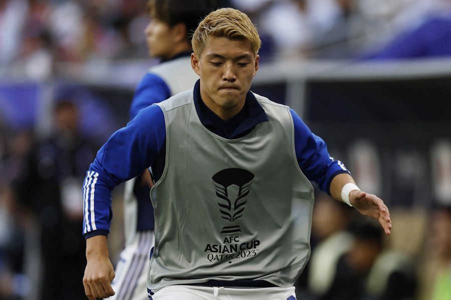 日本代表の堂安律【写真：ロイター】