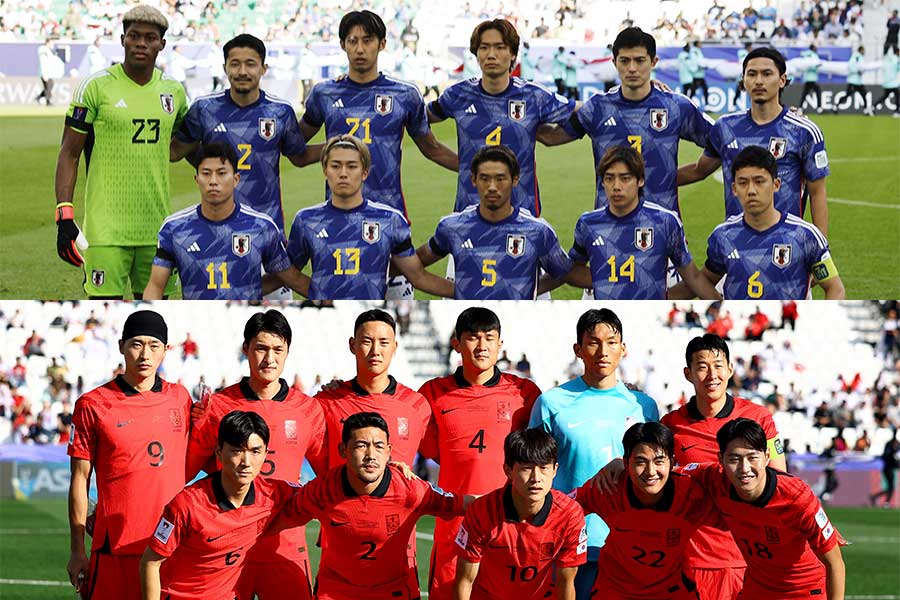 アジア杯の「市場価値TOP5」を日韓両国の選手が独占【写真：ロイター】